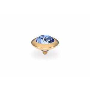NEW QUDO women's tondo interchangeable topper in light sapphire